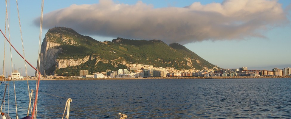 Ever lasting nasty black cloud over Gibraltar
